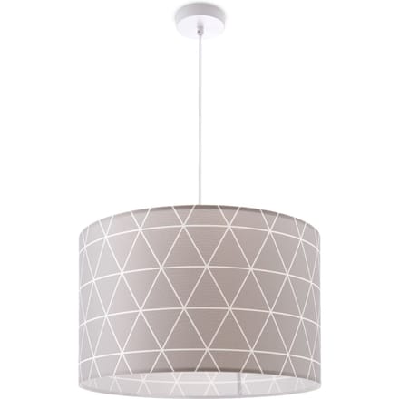 Hanglamp Loro lichtgrijs