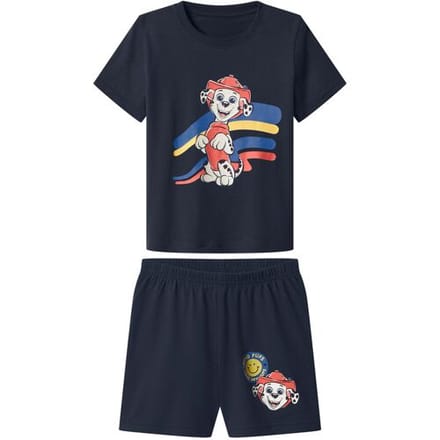 LUPILU Kinder pyjama (Marineblauw, 122/128)