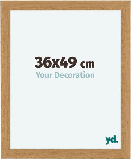 Your Decoration - Fotolijst 36x49 cm - MDF - Beuken - Como