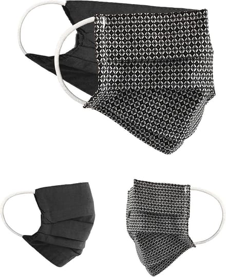 Omkeerbaar Katoenen Mondmasker Set van 2 Stuks - Unisex Bescherming