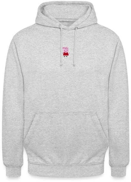 Peppa Pig Borduurwerk Hoodie Unisex