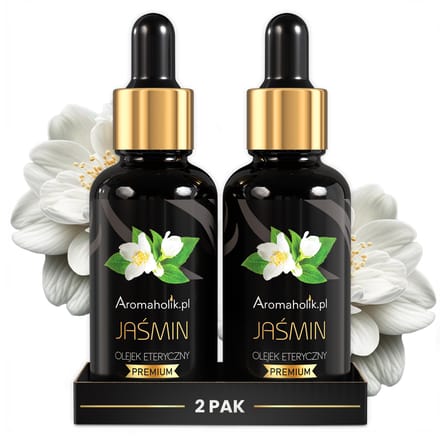 Aromaholik - JASMINE - Essentiële Oliën Set - 100% Natuurlijk - BIO - Jaśmin Sambac