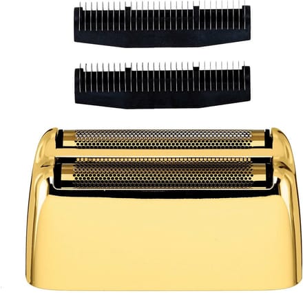 Babyliss PRO 4Artists Replacement Head Gold Metal Double Foil Shaver Zwart