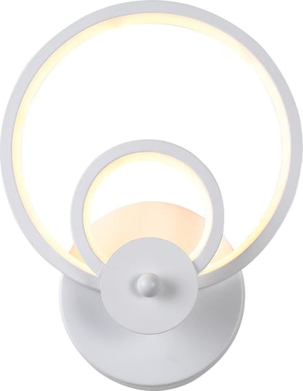 Wandlamp LED Design Wit Rond - Scaldare Gemonio