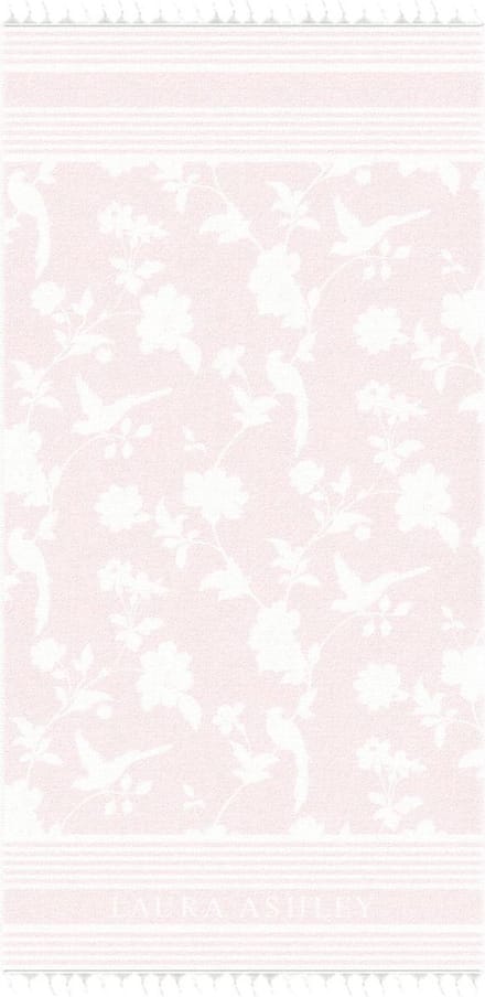 Laura Ashley Heritage Strandlaken Elveden Blush 90 X 180 cm