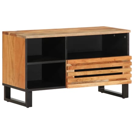 vidaXL - Tv-meubel - 80x34x46 - cm - massief - acaciahout