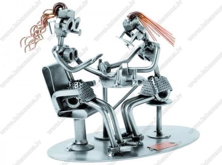 Hinz & Kunst smeedwerkfiguur beroep "Manicure"