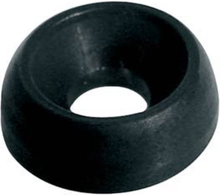 Boston W-730-B Neck Mounting Ferrules 14,0mm - Zwart (Set van 4)