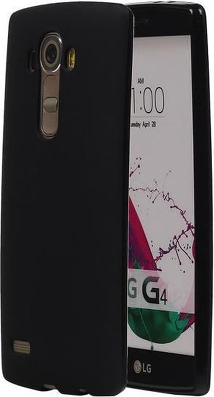 LG G4 TPU Hoesje Zwart