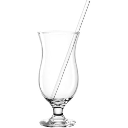 LEONARDO Set van 4 cocktailglazen met rietjes Tavolino