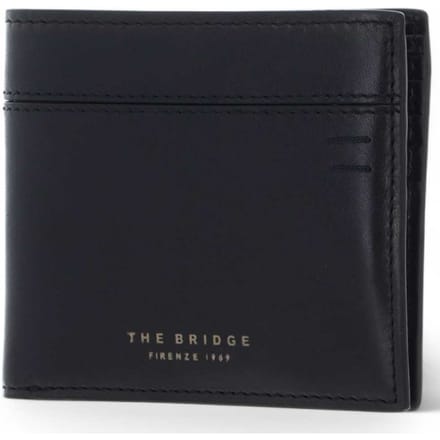 Portemonnee De brug Giulio Man Zwart leer - 01423401-7R