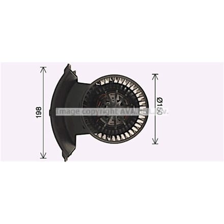 Elektromotor, interieurventilator AVA COOLING VN8411
