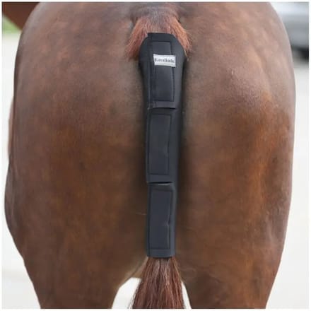 Staartbeschermer voor paarden kavalkade