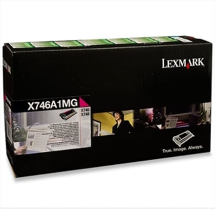 Lexmark X746A1MG - Magenta toner - Lasertoner Magenta