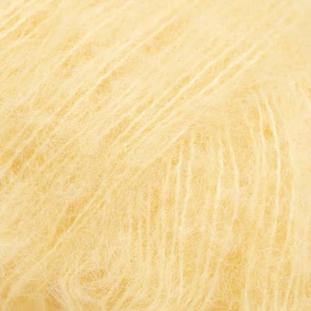 DROPS Brushed Alpaca Silk Uni Colour - 30 geel - Wol Garen