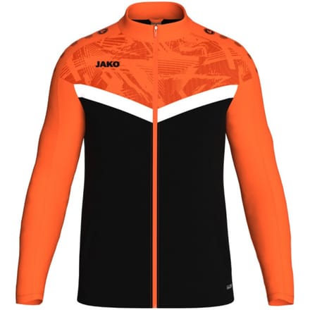 Jako Iconic Polyestervest Heren - Zwart / Fluo Oranje | Maat: M