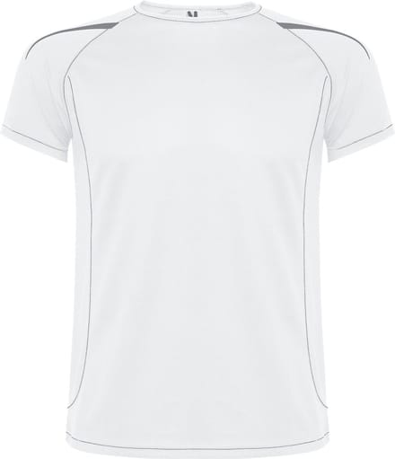 Sportshirt unisex Sepang merk Roly maat S Wit