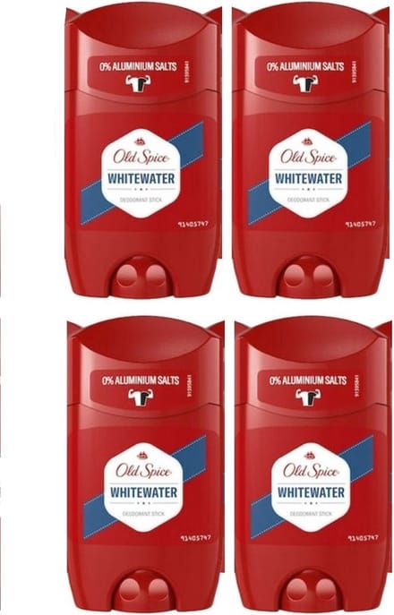 Old Spice - Deodorant - Stick - Whitewater - 50ml x 4