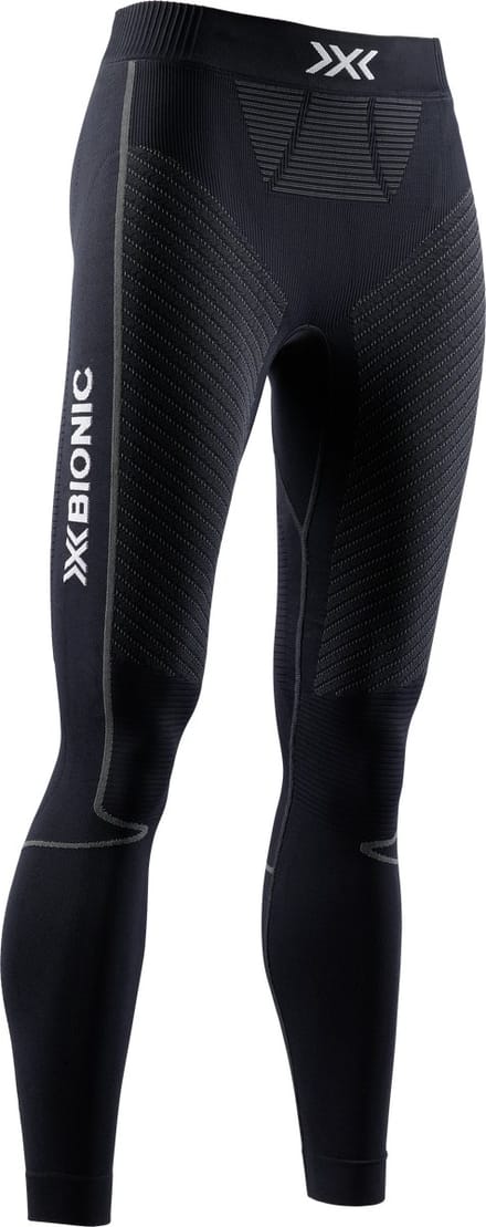 X-Bionic Invent 4.0 Hardloopbroek Dames - Zwart/Antraciet - Maat XL