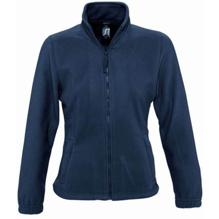 SOLS Dames/dames North Full Zip Fleece Jacket (Marine)