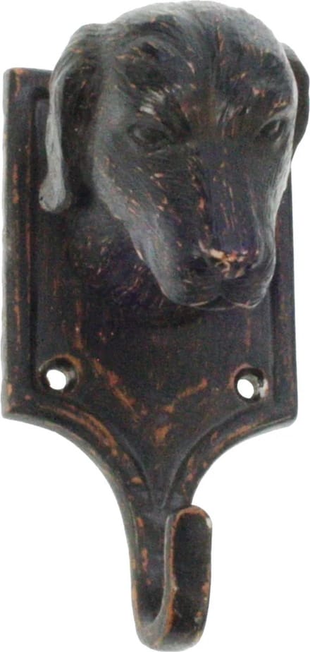 Haak metaal Hond 6x12,5cm