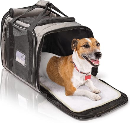 Draagtas - Honden en Katten - Transporttas - Tot 5 kilo - Grijs