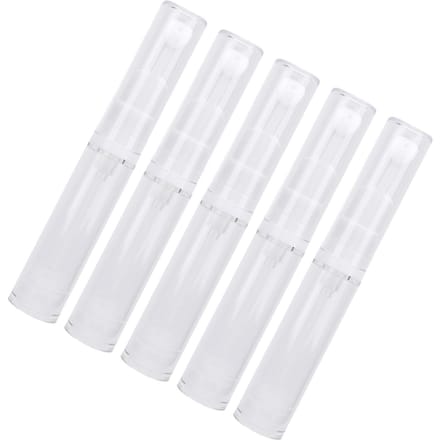 5 Stuks Airless Pomp Potjes Reisfoundation Container Oogcrème Dispenser Lege Navulbare Cosmetische white