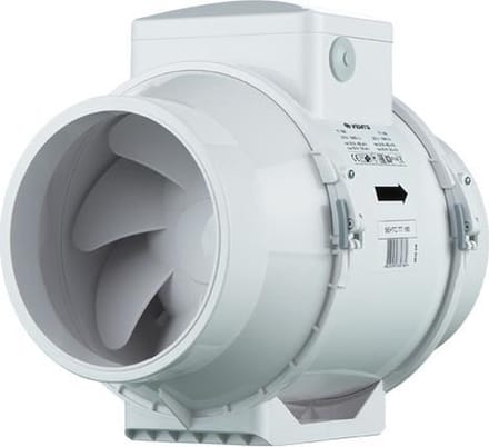 Vents TT buisventilator 160 mm - Tot 520 m³/h - Inline
