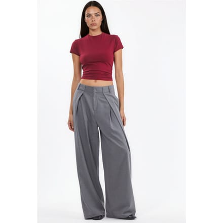 Hoge Taille Wijde Pantalonbroek