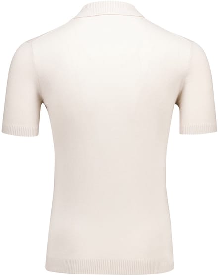 Gentiluomo poloshirt korte mouw beige