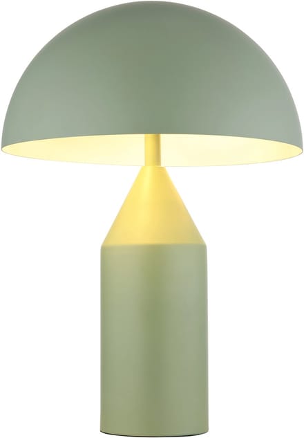 Tafellamp - groen - ATOMA - metaal - Ø 28cm - E27 - 21030BG - Globo