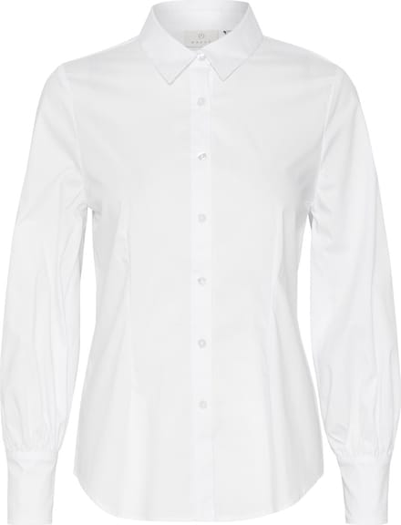 Overhemd met lang mouwen Tight fit Optical White