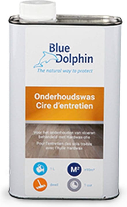Blue Dolphin onderhoudswas 1 liter transparant
