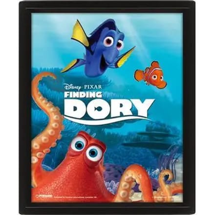 3d lenticulair frame Pyramid Dory Finding Dory Characters /2