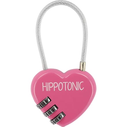 Hippo Tonic Hangslot Hippo Tonic Hart Roze