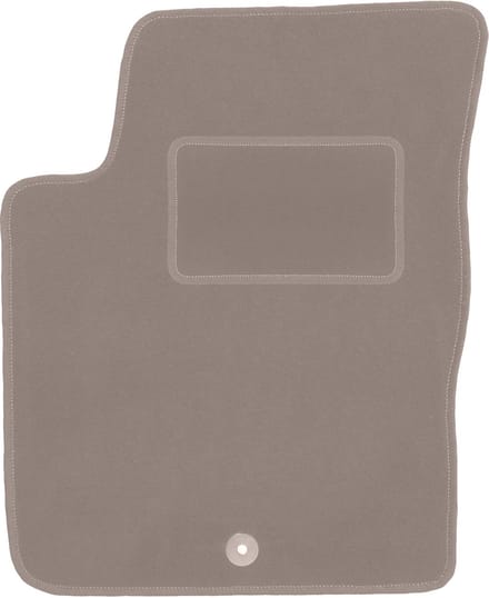 Beige bestuurdersmat voor: Kia Picanto I hatchback (2003-2011)