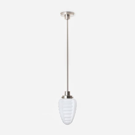 Hanglamp Parole 20's Matnikkel - Art Deco Trade