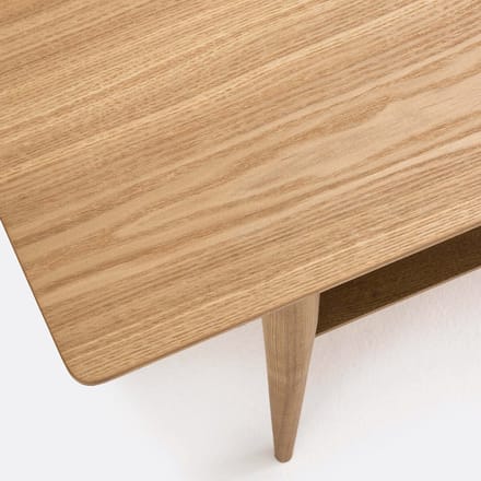 La Redoute Lussan - Salontafel - dubbel tafelblad - essenhout