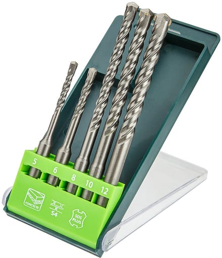 Verto 60H685 - Betonboor Set - SDS Plus - 5 stuks