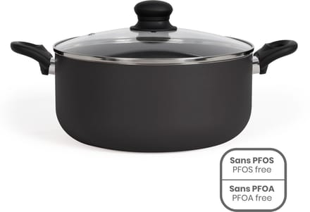 Kookpot Livoo Zwart Ø 24 cm 4 L