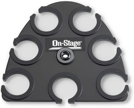 Multi Microfoonhouder voor 7 Microfoons - Compact en Lichtgewicht