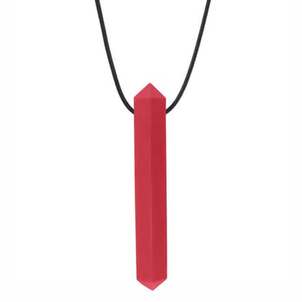 ARK Therapeutic kauwketting Krypto-Bite rood XT medium sensorisch speelgoed.