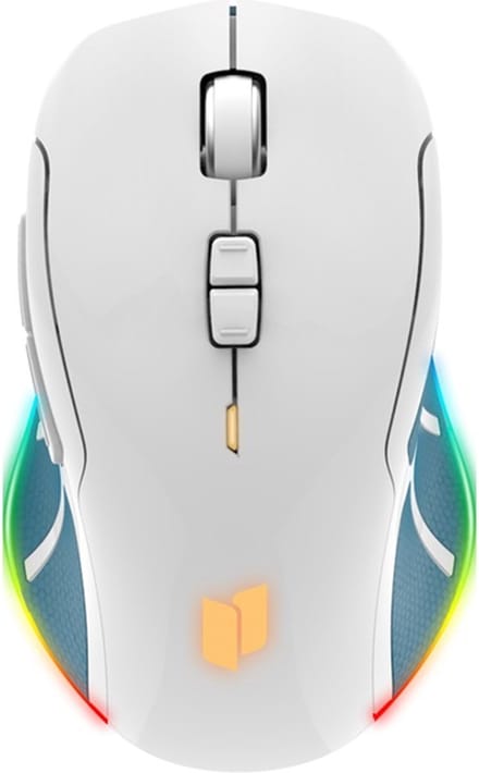 Draadloos muis - RGB LED verlichting - Draadloze computermuis - Wireless | Wit G-536