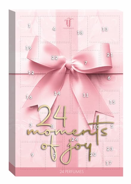 Sentio Luxe Adventskalender met 24 mini parfum flesjes - Rose Strik