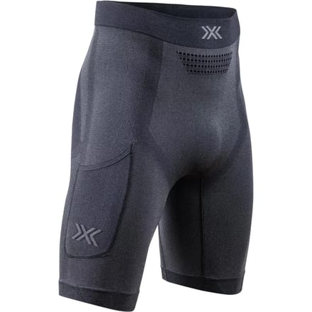 X-Bionic Xceed Run Hardloopshort Heren X Black/Rhino Grey Maat S