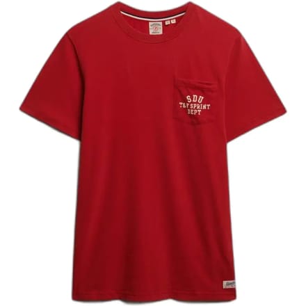 Superdry - Vintage Prep Relaxed Pocket T-shirt - Heren - T-shirts