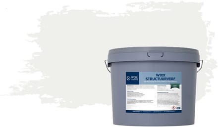 Wixx Structuurverf Mat - 10L - 10L - RAL 9016 | Verkeerswit