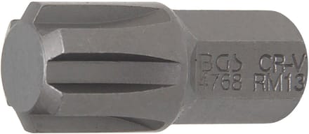 BGS Bitaandrijving buitenzeskant 10 mm (3/8") wigprofiel (vo...