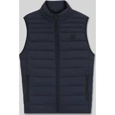 Slim fit bodywarmer met labelpatch, model 'ODENO2'