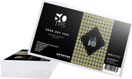 NailPerfect UPVOTED Soak Off Tips Medium Almond 240st